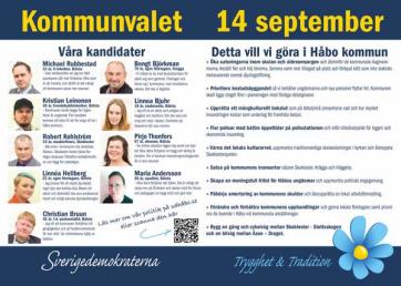 Kommunalt valmanifest för Sverigedemokraterna i Håbo