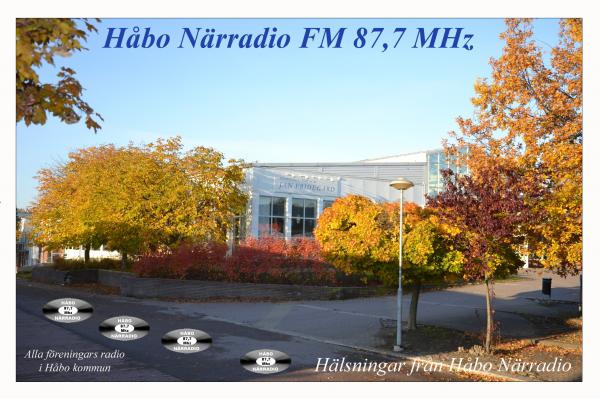Vinyltimmen och Gudstjänsten sänds i Håbo Närradio FM 87,7 MHz