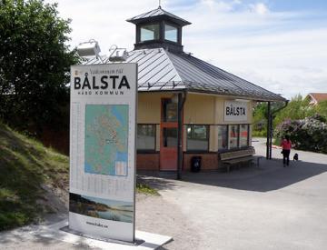 Bålsta station. Foto: Attlia Gal