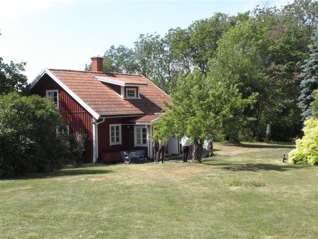 Skogvaktarbostaden, jaktstugan och ladugården, hela fastigheten är till salu idag | Foto: Tommy Hildorsson