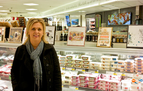 Ulrika Wandler ställer ut i Galleri Kvantum | Foto: Attila Gal