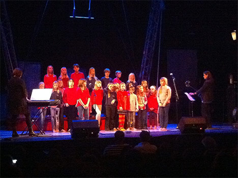 Sollentuna MiniGospel framförde "Doreens Dilemmor"