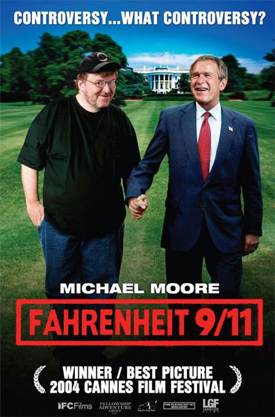 Fahrenheit 9/11 (2004) av Michale Moore