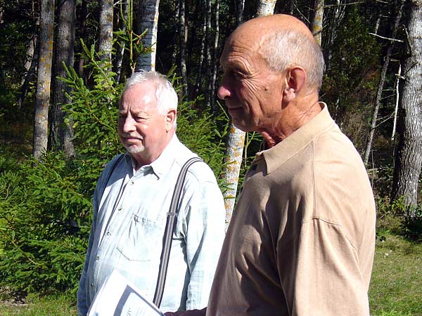 Ulf Weinberg och Joachim Tiefensee | Foto: Sverker Jonasson