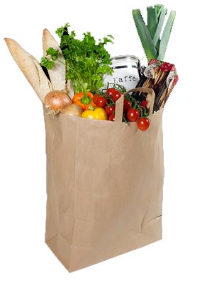 Årets Julklapp 2011: färdigpackad matkasse | Foto: HUI