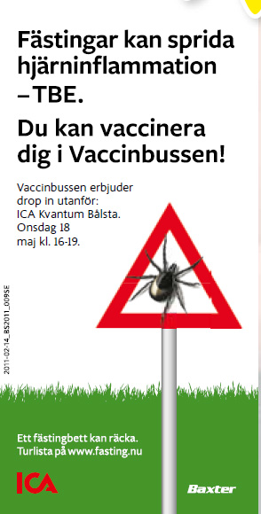 Ett fästingbett kan räcka!