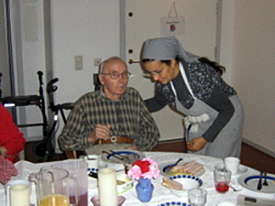 Frukost på Pomona Hus 4 