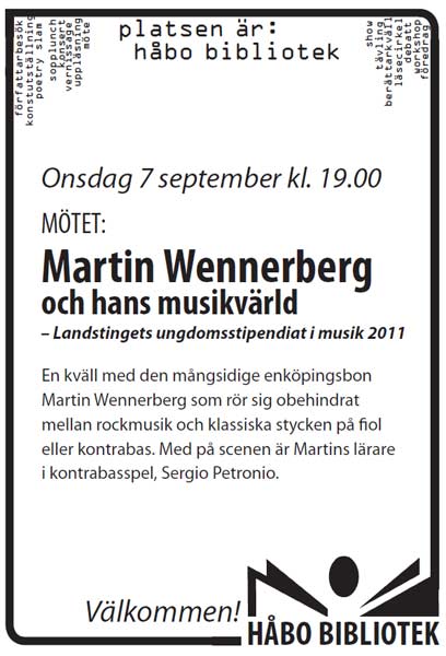 Martin Wennerberg och hans musikvärld