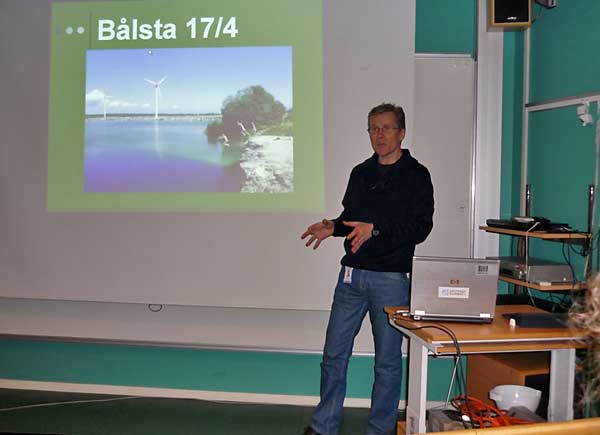 Boo Östberg föreläser | Foto: Håkan Nihlman