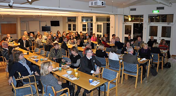 Välbesökt frukostmöte i kommunhuset