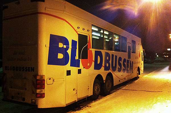 Blodbussen kommer