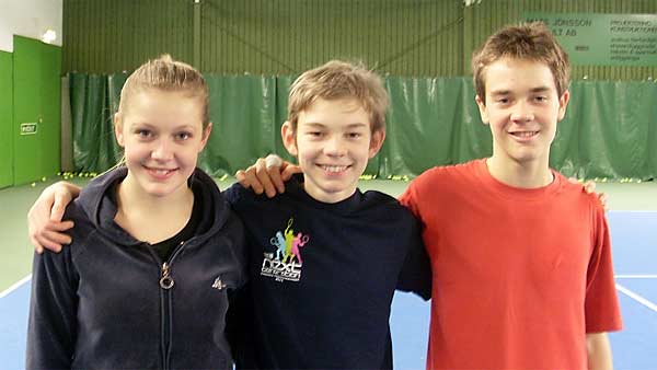  Matilda Ström, Filip Persson och Jeppe Johansson-Holm | Foto: Privat