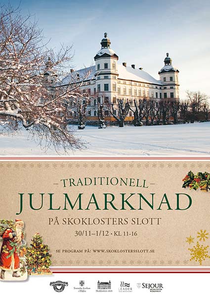 Julmarknad på Skoklosters slott – första advent