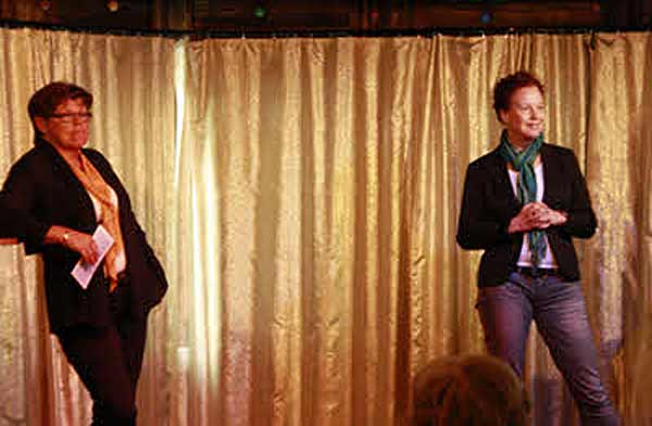 Ulla Pettersson och Anna-Lena Karlsdotter från Håbohälsan.