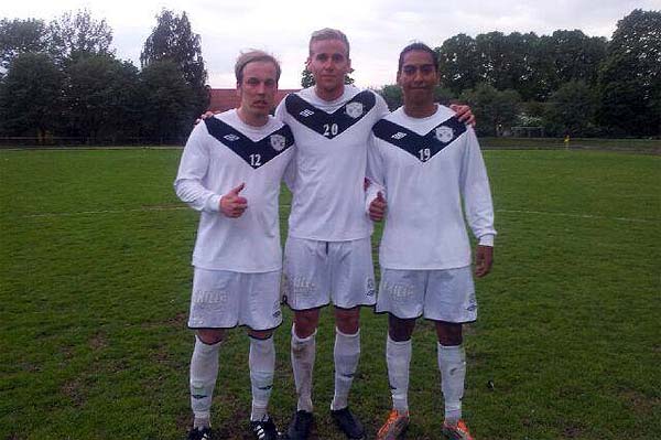 Målskyttarna Fabian, Martin och Daniel | Foto: Knarrbacken FC
