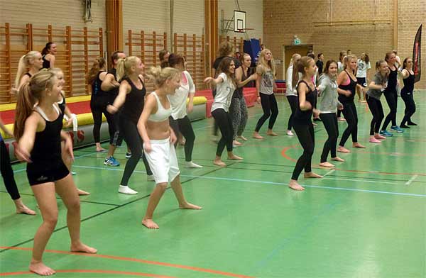 Nattgympa pågår | Foto: Bålsta Gymnastikklubb