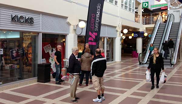 SR P4 Uppland i Bålsta centrum | Foto: Attila Gal