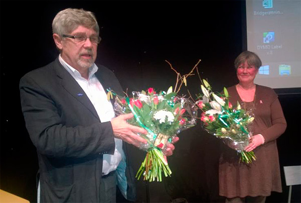 Informationsmöte om Cancer med Stig Lindah och Lena Vidh  | Foto: Bo Hansson