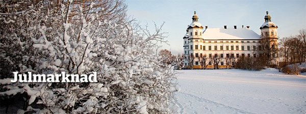 Traditionell julmarknad på Skoklosters slott 2014