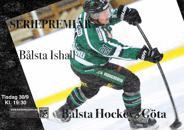 Seriepremiär för Bålsta Hockey