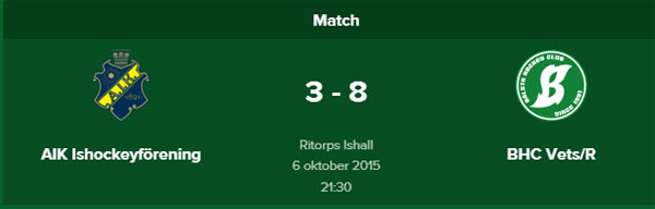 Bålsta HC Veteraner/Rec besegrade AIK på bortaplan