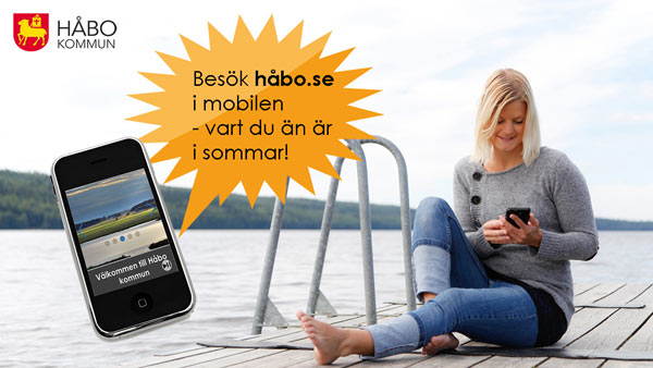 Håbo kommun lanserar en ny webbplats med fokus på tillgänglighet