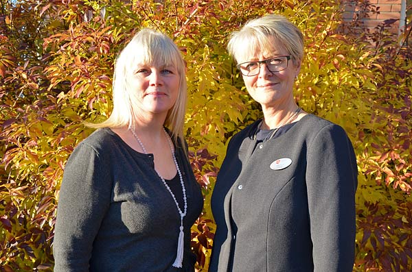 Anna H Walterholm och Gärd Roxin | Foto: Håbo kommun