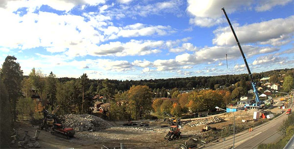 Följ bygget på Glastomten via webbkamera