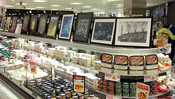 Marit Simborns utställning i Galleri Kvantum pågår september ut | Foto: Attila Gal