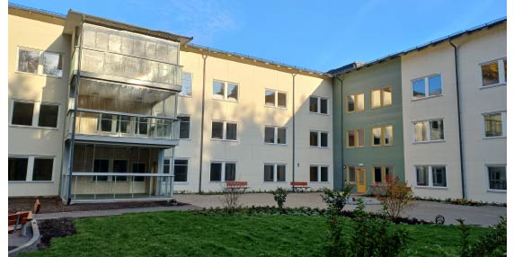 Västerhagsvägen - Nytt äldreboende i Håbo | Foto: Håbo kommun