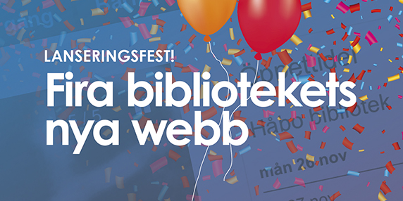 Håbo bibliotek lanserar ny webb