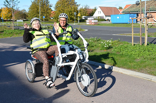 Håbos äldreboenden satsar på utevistelse med nya parcyklar | Foto: Håbo kommun