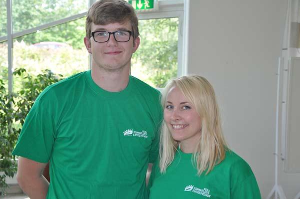 Ledarna Torbjörn och Caroline Ledarna Torbjörn och Caroline